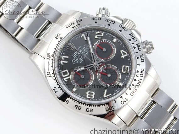 AAA Replica Watches GRAY DIAL MOVEMENT) 116509 NUMERAL OMF (SLIM Cozy A7750 DAYTONA BRACELET SS ON EDITION SS 1809 BEST 0108